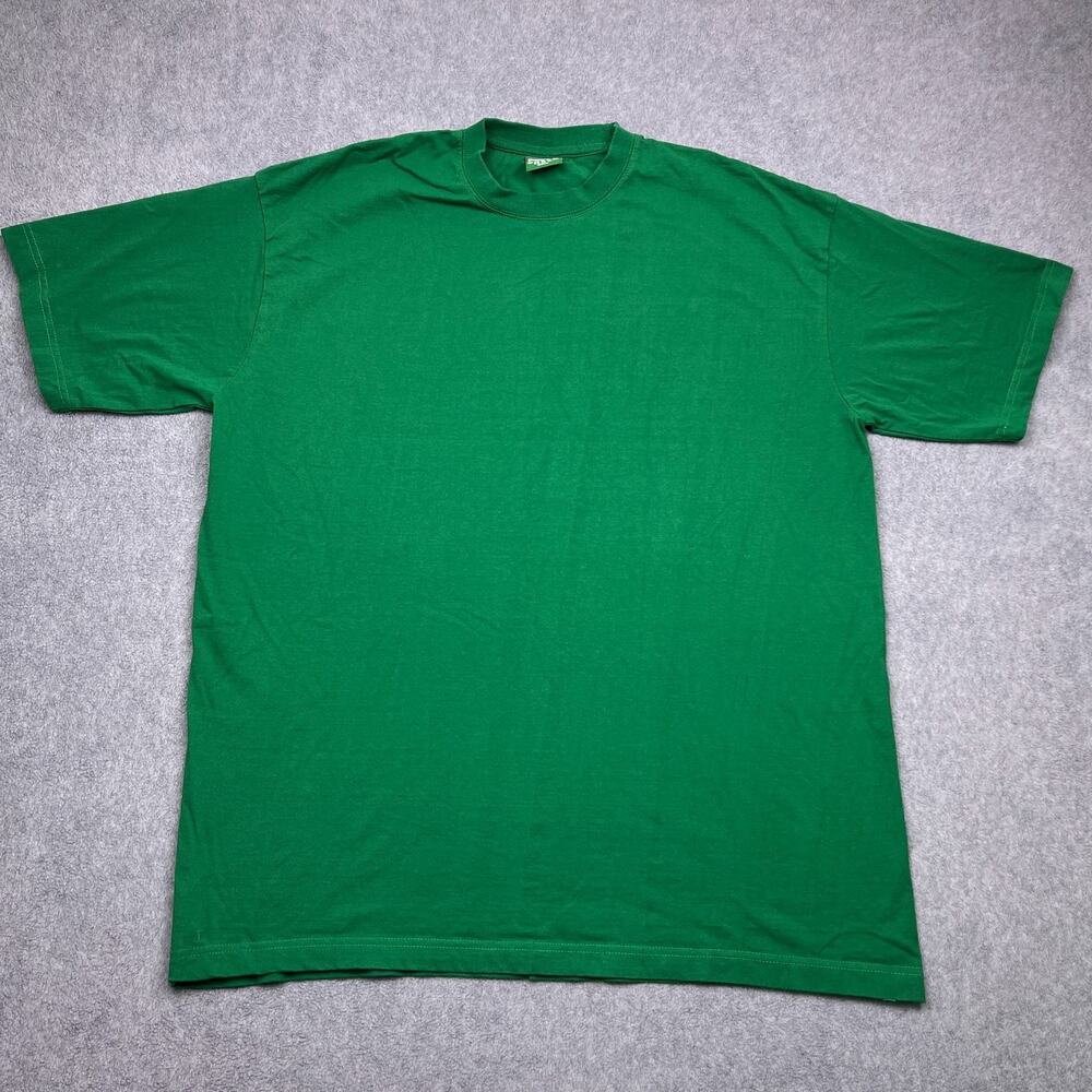 Dream USA T-Shirt Mens 2XL Green Cotton‎ Short Sleeve